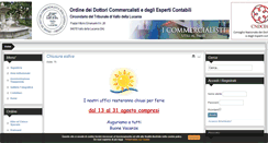 Desktop Screenshot of odcecvallo.it